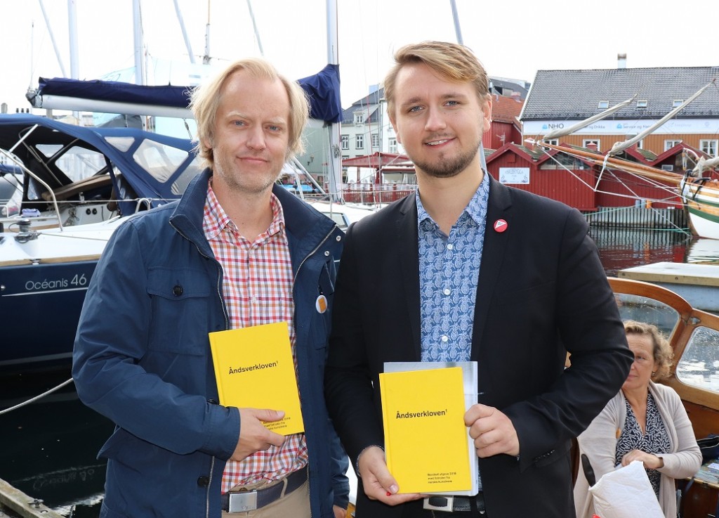 Marius Øvrebø-Engemoen og Freddy André Øvstegård. Foto: Anders Nielsen/GramArt