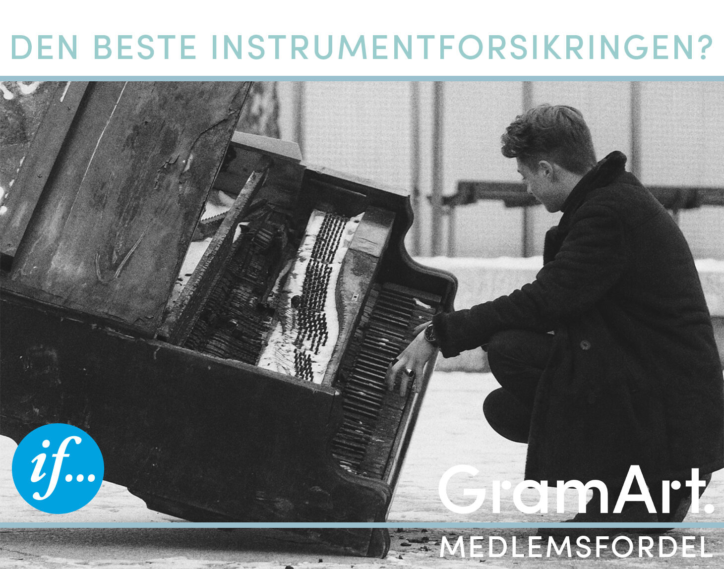 Billig instrumentforsikring gjennom GramArt.