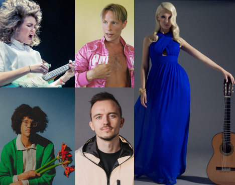 Bli medlem i GramArt i dag. Beharie, Frøkedal, Sondre Justad, Christina Sandsengen, Fay Wildhagen